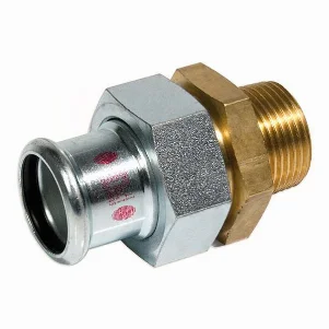 Збірка прес оцинковка RM Steel Pres Ø 42×1-1/2" зовнішня різьба