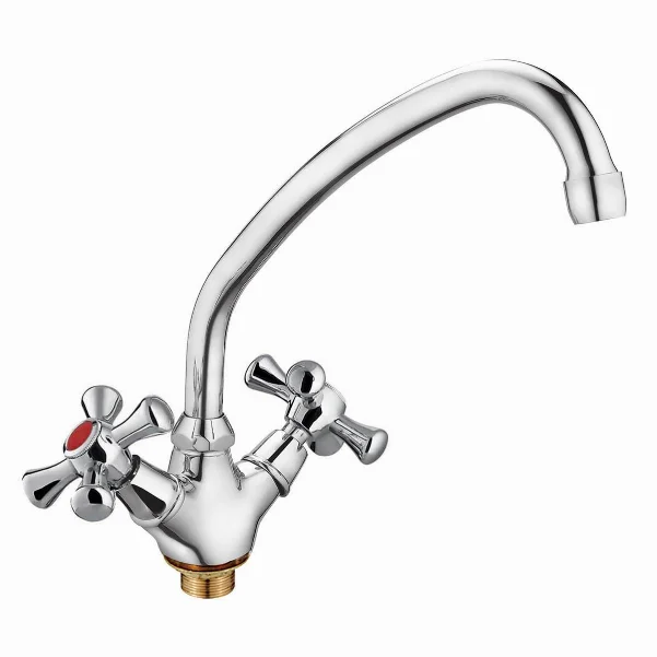 Смеситель для кухни HAIBA SMES двухвентильный HB0373