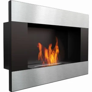 Биокамин Kratki DELTA/CZARNY/HORIZONTAL (горизонтально, черный цвет)