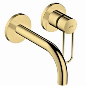 Змішувач настінний для раковини Axor Uno 165 латунь