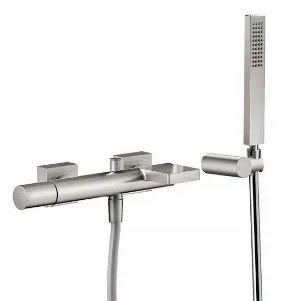 Смеситель для ванны и душа Tres Project-Tres сталь