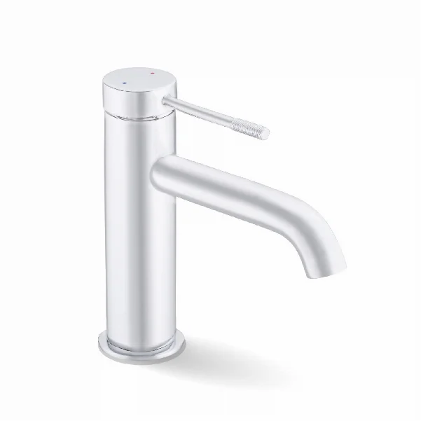 Змішувач для умивальника Fado Lira, колір: білий матовий