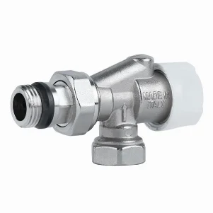 Вентиль радіаторний осьовий Icma 1/2"×15 мм (під термоголовку 28×1,5)