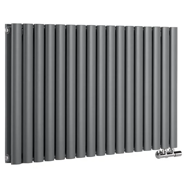 Радіатор дизайнерський Rastas Aurora Anthracite 2 колони 500×1020 мм