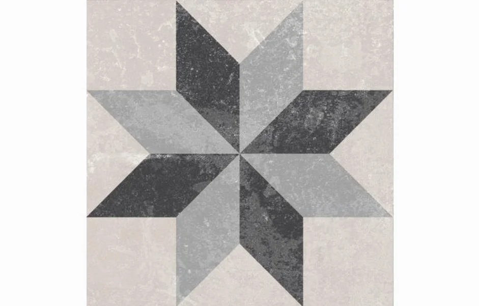 Керамогранітна Плитка Ethno №17 мікс 186x186x8 Golden Tile