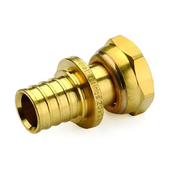 Муфта натяжна з накидною гайкою евроконус Ø 20×3/4" General Fittings (код. 3400.C7)