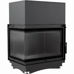 Камінна топка Kratki Zuzia PW 15 BS Deco 12,0 кВт, ліва