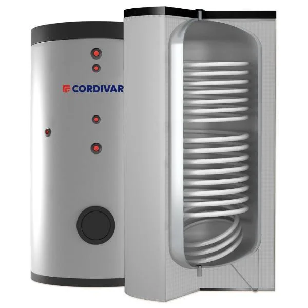 Бойлер косвенного нагрева Cordivari Polywarm 2 ST FB - 200 литров (2 теплообменника, твердая несъемная изоляция WB)