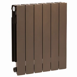 Радиатор алюминиевый KFA Armatura ADR 500/90 мм, цвет: медь (упаковка: 6 секций)