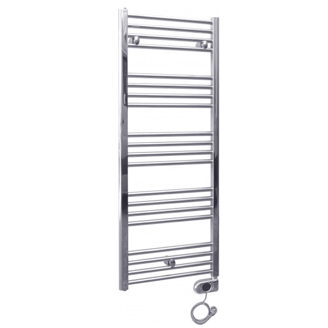 Рушникосушка електрична Cordivari Roberta 22 Electric Chromed 1238×400 мм (ТЕН: 300 W ECO, колір: хром)
