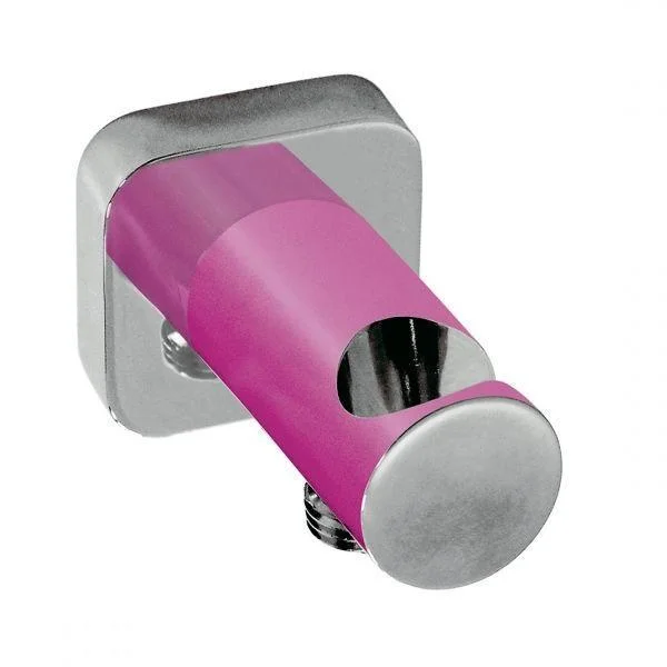 Шлангове під'єднування Tres 48х48 мм фіолетовий-хром