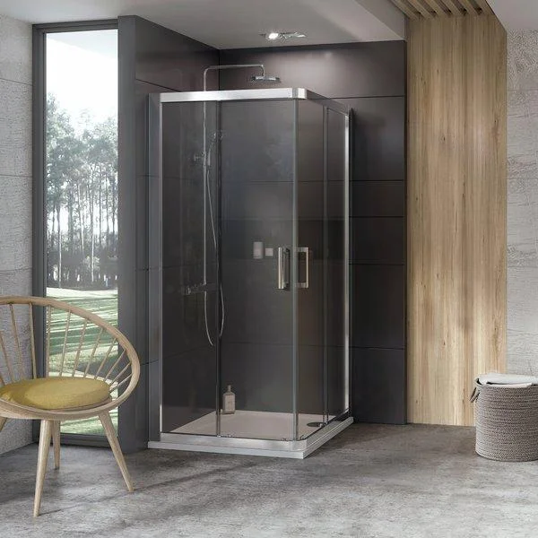 Душова кабіна Ravak 10° 10RV2-80 сатин+Transparent