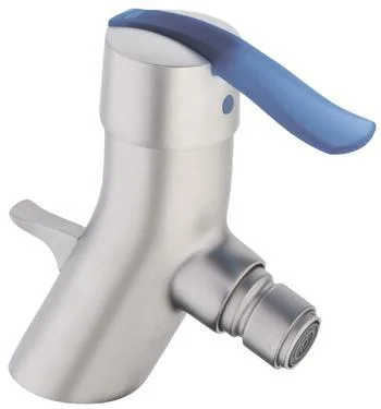 Змішувач Grohe Ectos 33247MB0 для біде, шовк метал/да Вінчі синій
