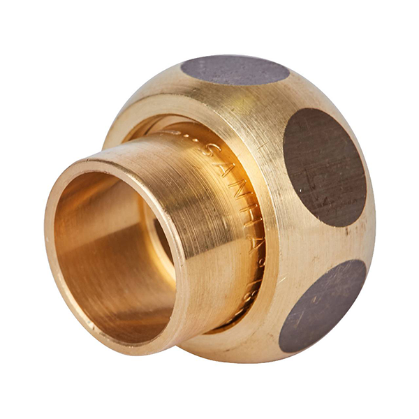 Муфта бронзова з накидною гайкою Sanha Ø 35x1-1/2" пласке ущільнення (код. 4359g)