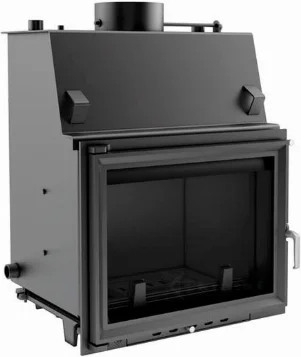 Камінна топка Kratki ZUZIA/PW/BP/15/W - 15 кВт Скління "З правим склом"