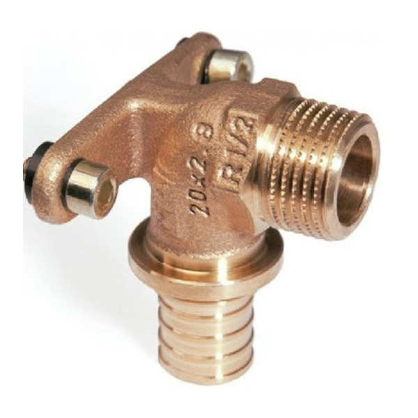 Уголок настенный Rehau Rautitan RX+ Ø 16×1/2" наружная резьба