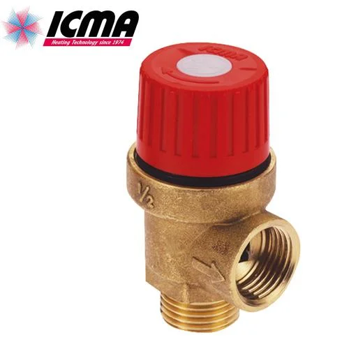Подрывной клапан Icma 1/2" 3.5 bar, внутр.- наруж. резьба