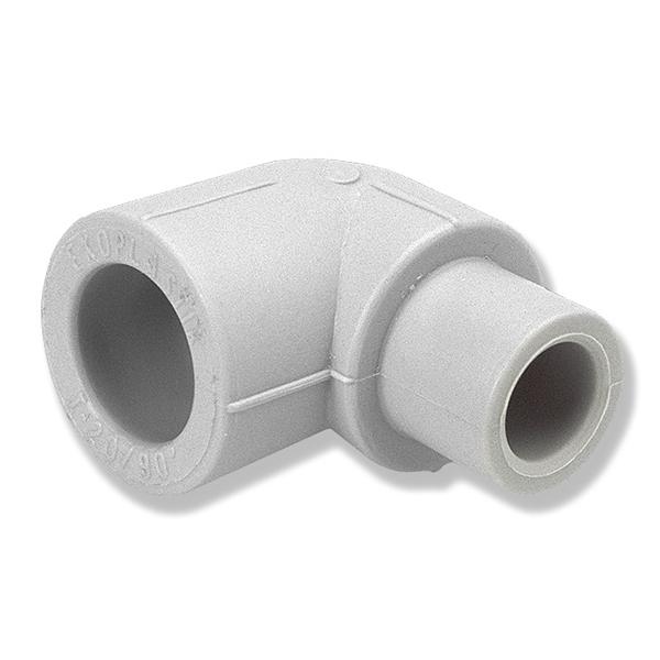Колено PPR Ekoplastik Ø 20/90° (внутр.- наруж.)