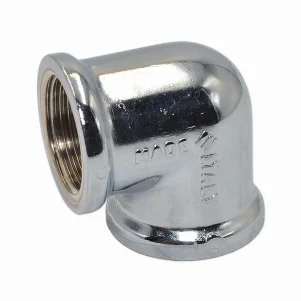 Угол хромированный Pattaroni Ø 1/8" внутр.- внутр. резьба