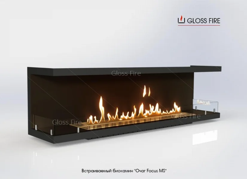 Вбудовуваний біокамін Вогнище Focus MS-арт.004