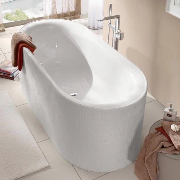 Ванна квариловая Villeroy & Boch  Cetus 1800x800 мм, Star White