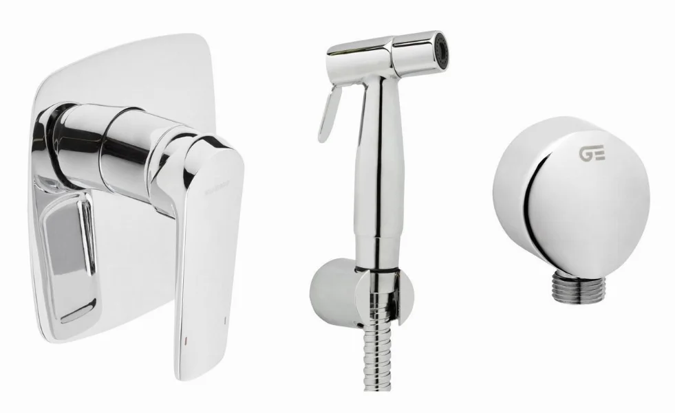 Комплект для гигиенического душа GENEBRE Kode KODE45ov (10069445+62115314566+168004)