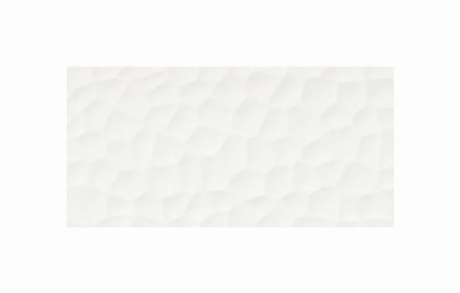 Плитка настінна Flake White Structure 297x600x9 Opoczno