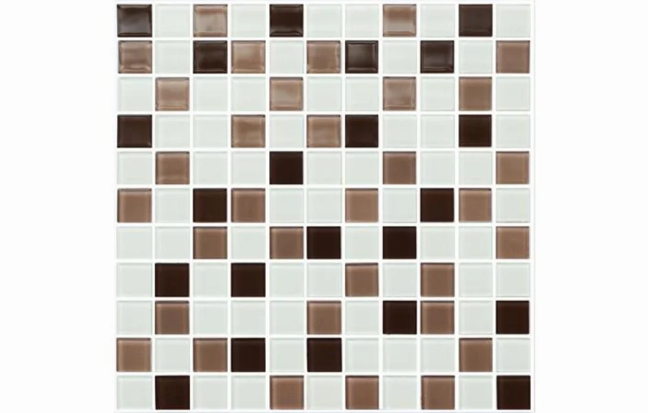 Мозаика GM 4035 C3 Coffee M-Coffee W-White 300x300x4 Kotto Ceramica