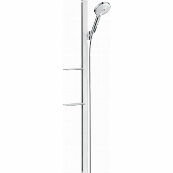 Душевой набор Hansgrohe Raindance Select S 120 3jet с душевой штангой и мыльницей 27646400