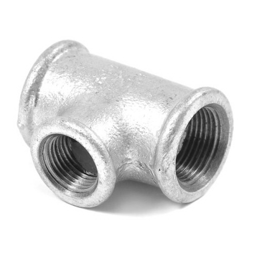 Тройник чугунный Sanha Ø 1-1/4"×1/2"×1-1/4" внутренняя резьба