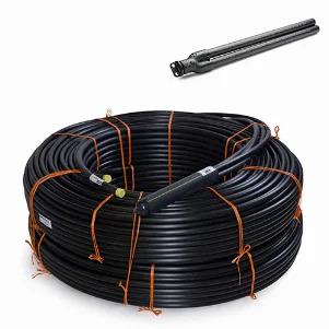 Зонд турбулентний MuoviTech PEM Ø 40x2,4 PN10 PE100 SDR17 4x70m