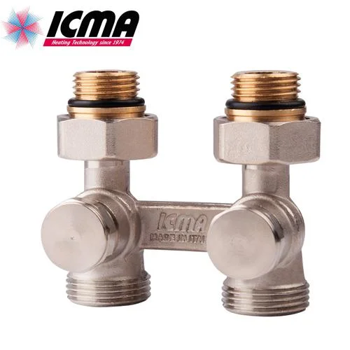 Кран радіаторний двотрубний ICMA 1/2" прямий