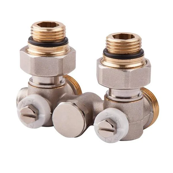 Кран радиаторный однотрубный Icma Ø 3/4"×1/2" угловой