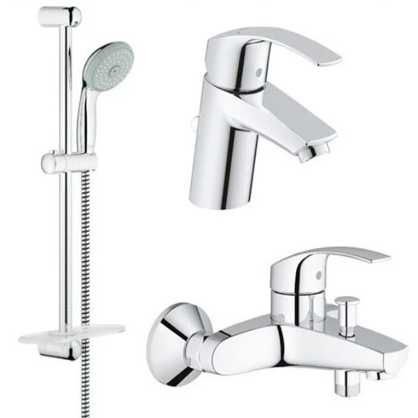 Набор смесителей GROHE Eurosmart (33265002+33300002+27926000)