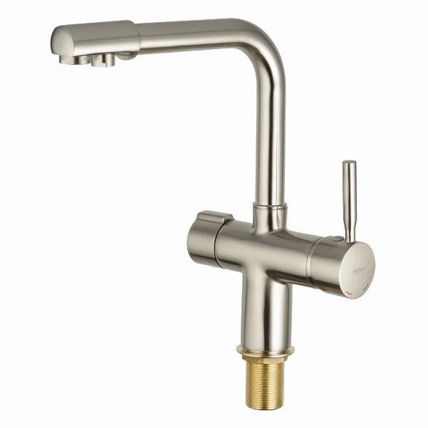 Смеситель для кухни с фильтром HAIBA HANS НЕРЖ HB0817