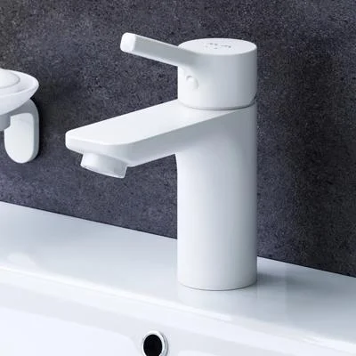 Смеситель для раковины белый AM.PM X-Joy S F85B02133