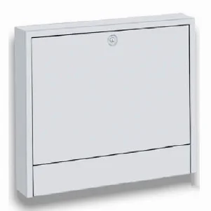 Коллекторный шкаф наружный KERMI AX-L3 - 6 контуров 725 мм