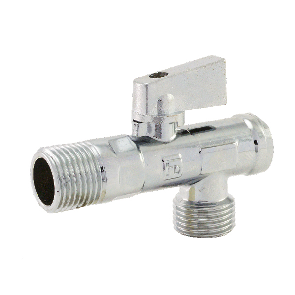 Кран приборный FADO NEW 1/2"x3/4" угловой с фильтром