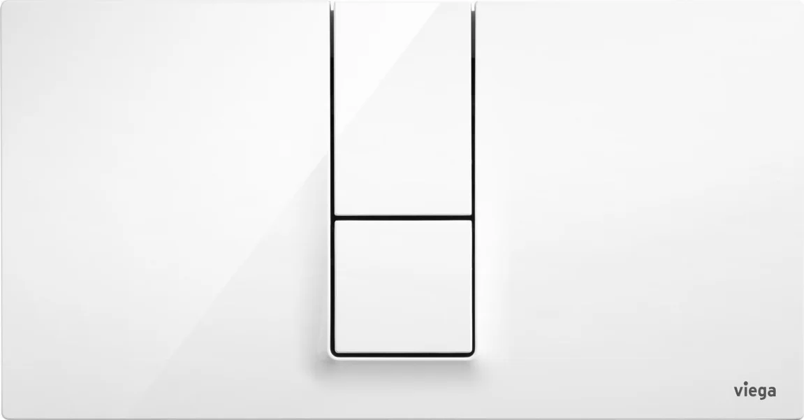 Смывная клавиша VIEGA Visign for Style 14, белая (654689)