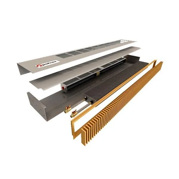 Подоконные конвекторы POLVAX КV.W.Premium 245х1750х90 мм