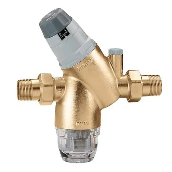 Редуктор тиску CALEFFI Ø 1/2" зі шкалою, з фільтром, без манометра