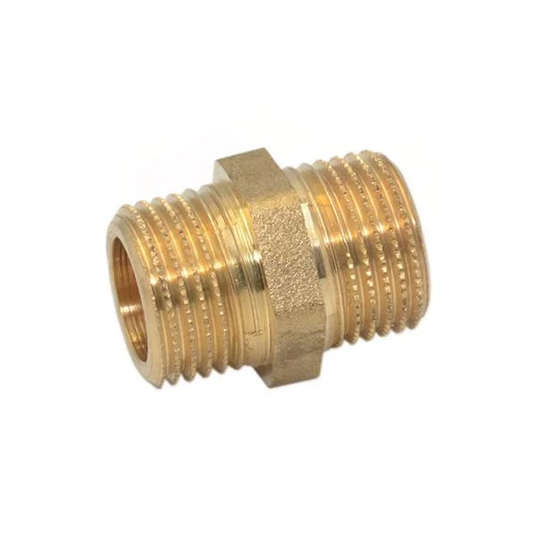 Ніпель латунний Pattaroni Ø 1/4" зовнішня різьба