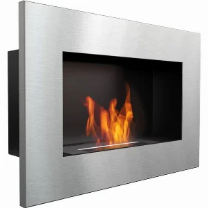 Биокамин Kratki DELTA/CZARNY/SZLIF (черный/шлифованый)