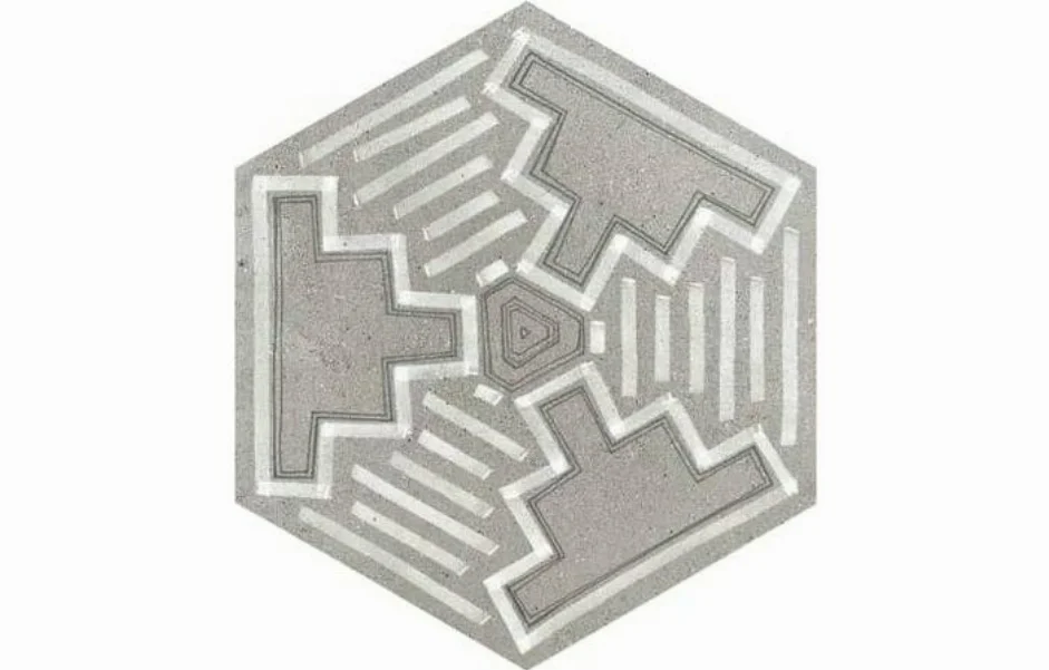керамогранітна Плитка Hexagono Igneus Cemento 230x266x9 Vives керамогранітна Плитка Hexagono Igneus Cemento 230x266x9 Vives