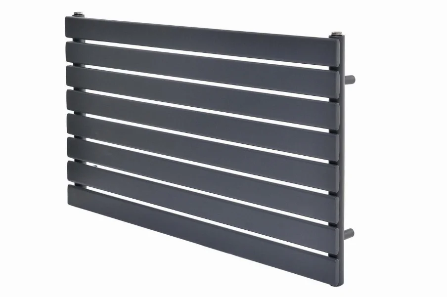 Дизайнерський радіатор горизонтальний Arttidesign Livorno G 8/544/1000 сірий матовий