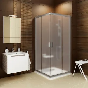 Душевая кабина Ravak Blix BLRV2-80 алюминий+Grape