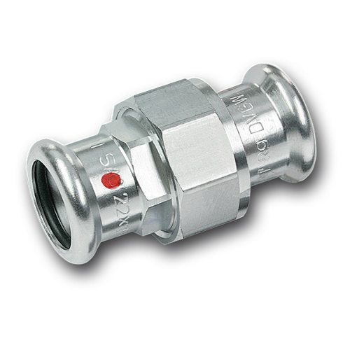 Згін прес оцинковка SANHA Therm Press Ø 42×42 мм, Ввр-Ввр (код. 24330)