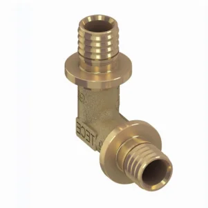 Уголок латунный TECE flex Ø 16/90° мм