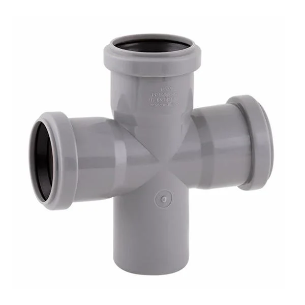 Хрестовина каналізаційна Reiger Triple Safe Ø 50×50×50/87,5° мм