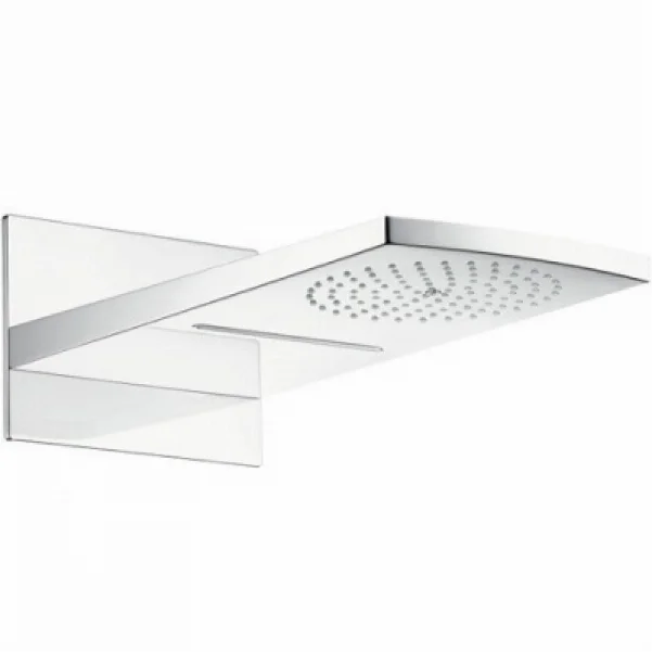 Верхний душ Hansgrohe Raindance Rainfall 180 AIR 2jet, белый/хром 28433400